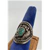 Image 1 : Navajo Sterling Silver Turquoise Ring