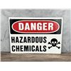Image 1 : Danger Hazardous Chemicals Sign