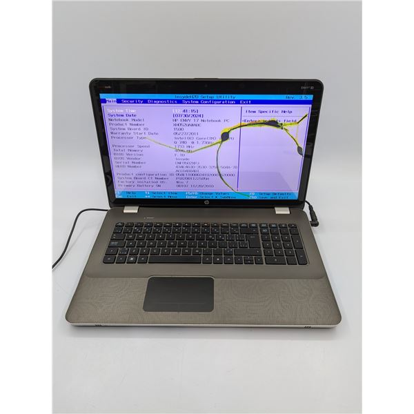 HP Envy 17 Laptop - SKU 5708
