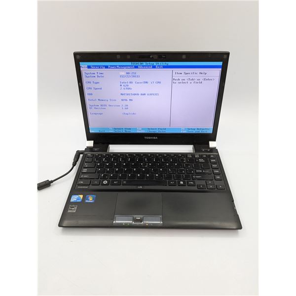 Toshiba Portege R700 Laptop - SKU 5686