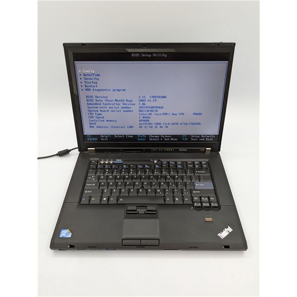 Lenovo ThinkPad T500 Laptop - SKU 5947