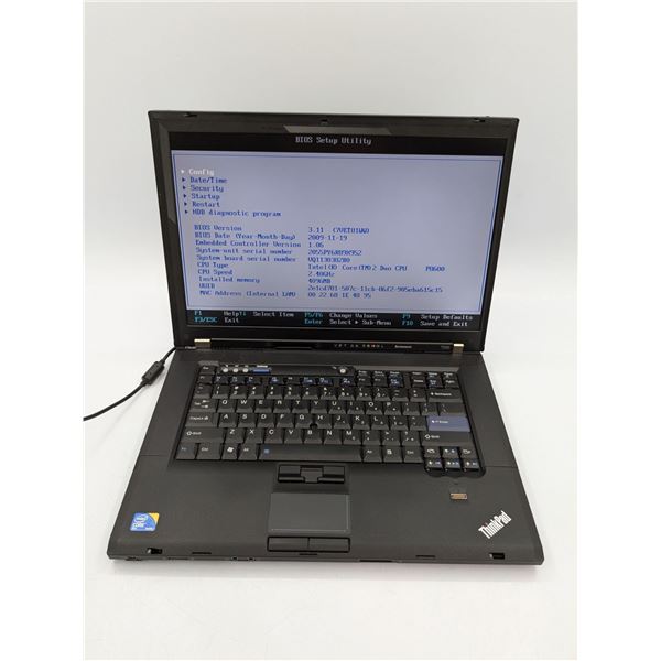 Lenovo ThinkPad T500 Laptop - SKU 5978