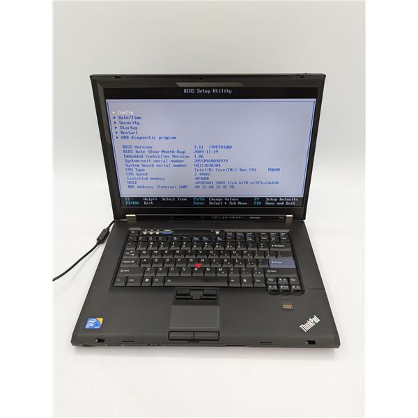 Lenovo ThinkPad T500 Laptop - SKU 5967