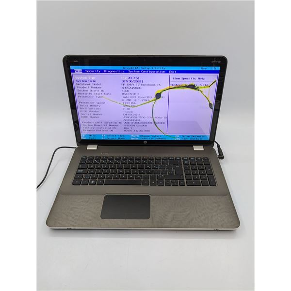 HP Envy 17 Laptop - SKU 5708