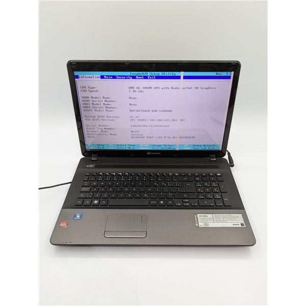 Gateway NV75S05h Laptop - SKU 6078