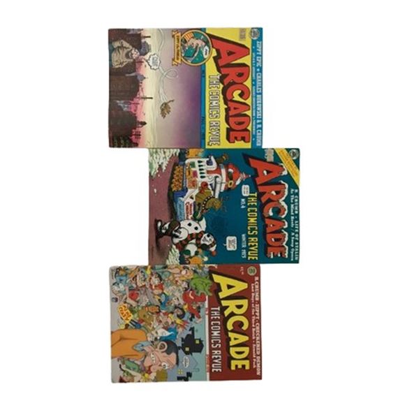 1970s Arcade The Comics Revue Comics