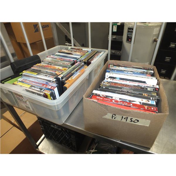 Assorted DVDs