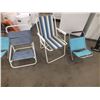 Image 2 : 4 Beach Chairs & 1 Vacuum