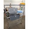 Image 1 : Stainless Steel Storage Rack On Wheels