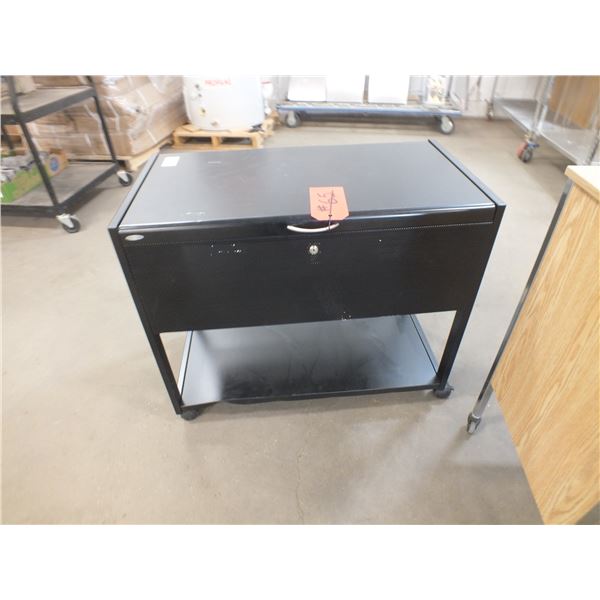 Metal Storage Cart On wheels