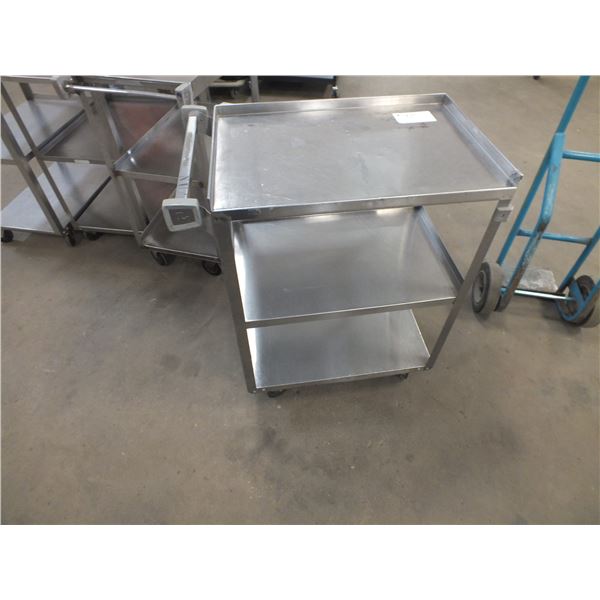 Stainless Steel Catering Cart On Wheels