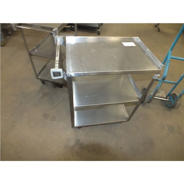 Stainless Steel Catering Cart On Wheels