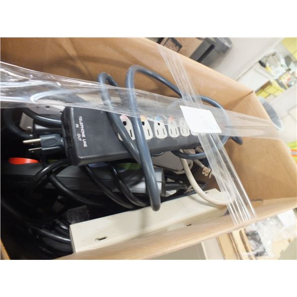 Box of Power Bars & Cords