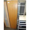 Image 1 : Wooden Wardrobe Cabinet w/ Key