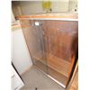Image 1 : Glass Door Wooden Storage Cabinet