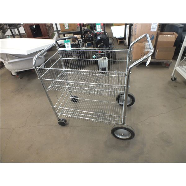 Stainless Steel Cart On Wheels