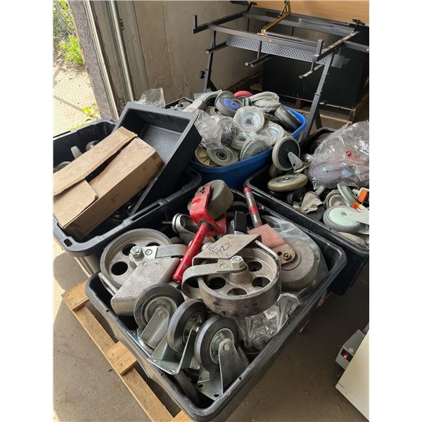 Pallet Of Assorted Wheels