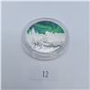 Image 1 : 2018 TD Northern Lights One Troy Ounce Silver Coin
