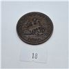 Image 1 : 1854 Upper Canada One Penny Bank Token