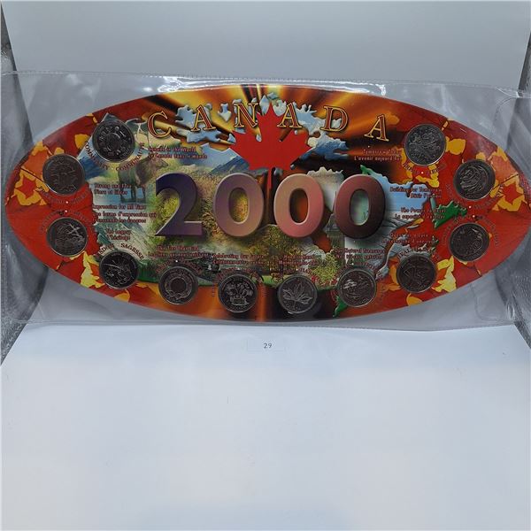 Canada 2000 Quarter Set