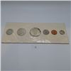 Image 1 : 1957 Canada Proof-Like Coin Set with Original Cardboard Sleeve