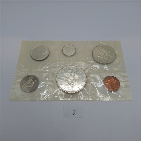 1961 Canada Proof Set 43.1g 80% Silver