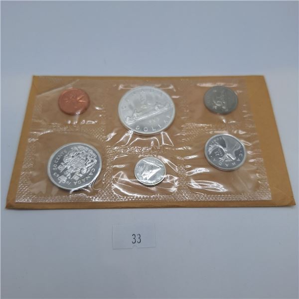1963 Canada Proof Set 43.1g 80% Silver