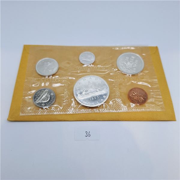 1965 Canada Proof Set 43.1g 80% Silver