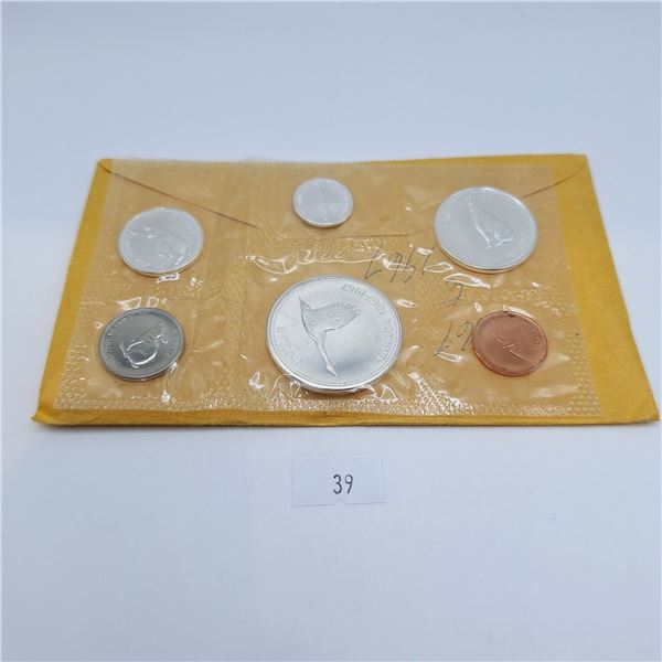 1967 Canada Proof Set 43.1g 80% Silver