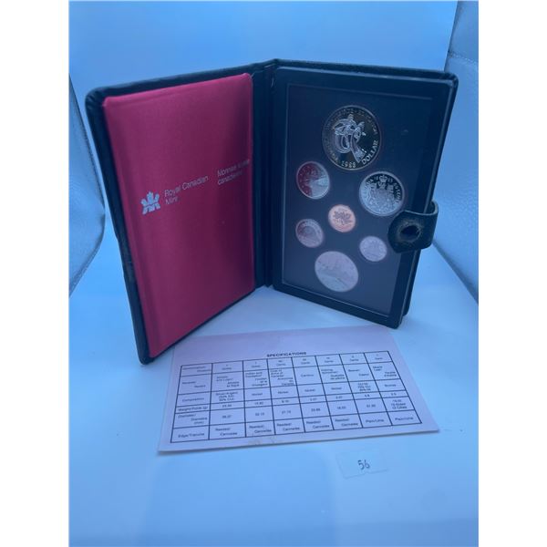 1983 Canadian Proof Set 23.33g 50% Silver