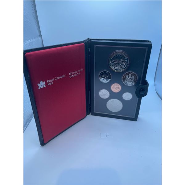 1980 Canadian Proof Set 23.33g 50% Silver