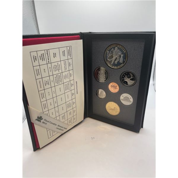 1993 Canadian Proof Set 25.175g 925  Silver