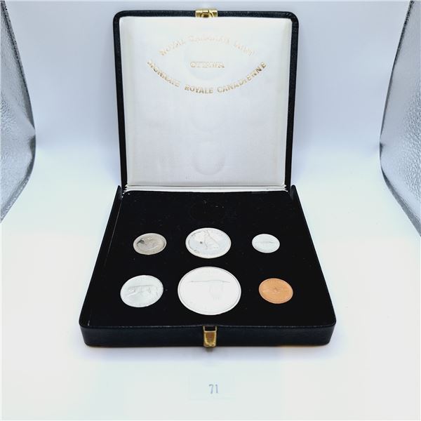 1967 Canada Proof Set 43.1g 80% Silver