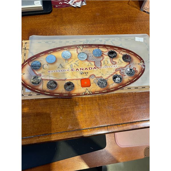 1999 Millennium Canadian Quarter Set