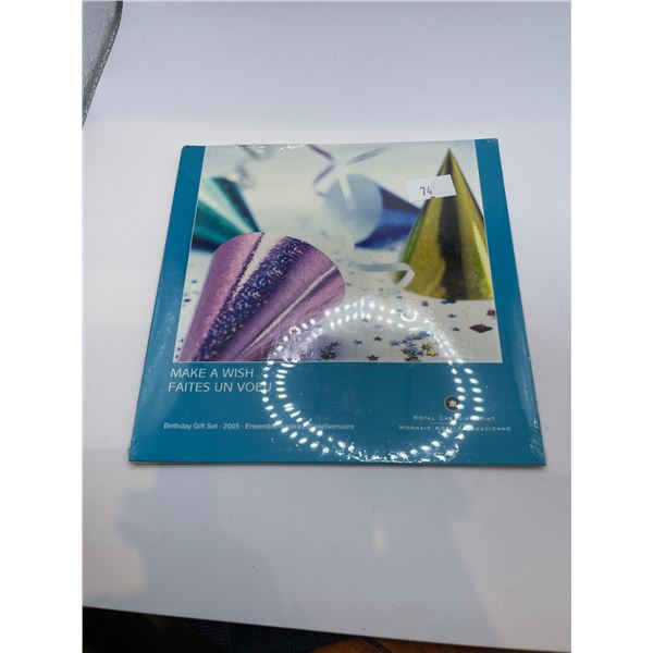 Make A Wish- 2005 RCM Birthday Coin Set