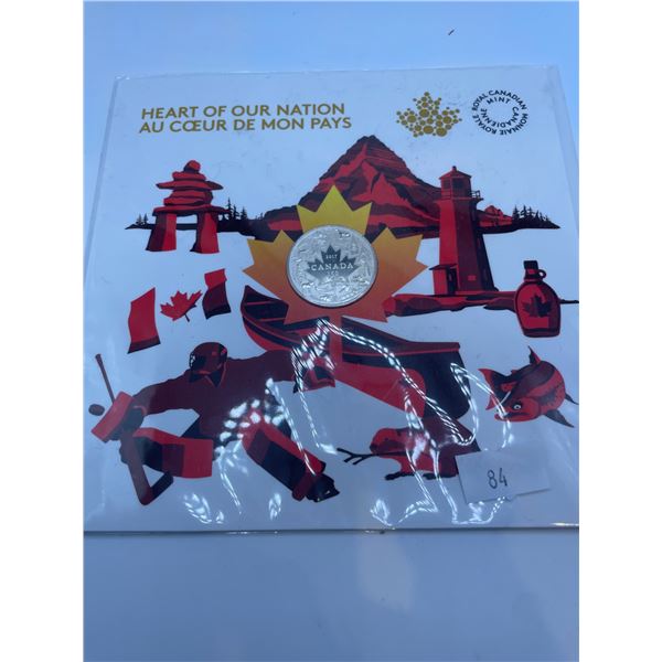 Heart of Our Nation RCM $3 Coin 7.96g 999 Silver