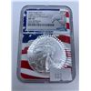 Image 1 : NGC MS70 Slabbed 1oz Fine Silver Walking Liberty (2021)
