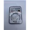 Image 1 : NGC MS70 Slabbed 1oz .9999 Silver DNA Maple Leaf Coin (2022)- Corner of Case Chipped