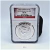 Image 1 : NGC MS70 1993 Australia $1 Kookaburra One Ounce Silver Coin