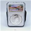 Image 2 : NGC MS70 1993 Australia $1 Kookaburra One Ounce Silver Coin