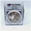 Image 1 : PCGS MS70 First Strike 2018-P Australia $2 Kookaburra 2oz HR Antique Finish Silver Coin