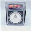 Image 2 : PCGS MS70 China 30th Anniversary 10 Yuan Panda 1 oz Silver Coin