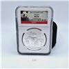 Image 1 : NGC MS70 2013 China 10 Yuan Panda 1 oz Silver Coin