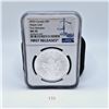 Image 1 : NGC MS70 2022 Canada $5 Maple Leaf First Releases 1oz Silver Coin