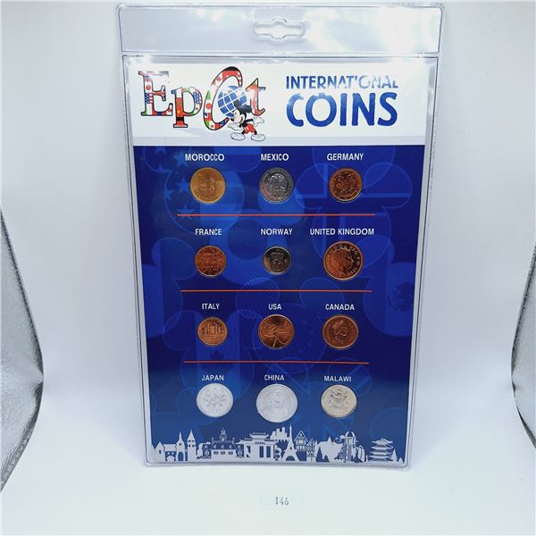 Epcot International Coin Set