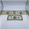 Image 1 : American One and Two Dollar Bills