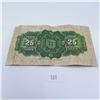 Image 2 : 1923 Dominion of Canada 25 Cent Banknote