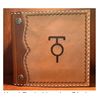 Image 1 : Hand-Tooled Leather Binder