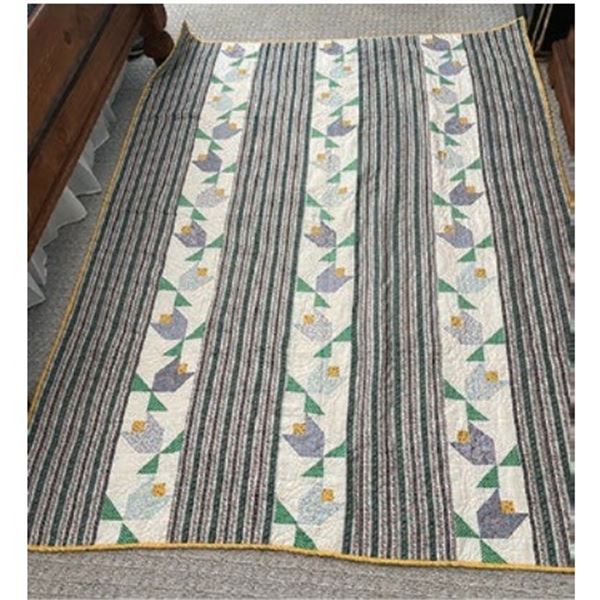 Lap quilt 52” x 70”