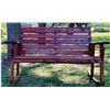 Image 1 : Wooden Rocker Bench